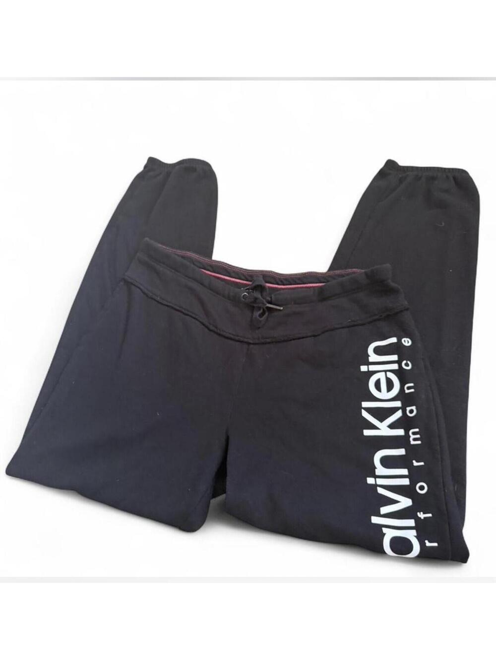 Calvin Klein black womens sweatpants size medium